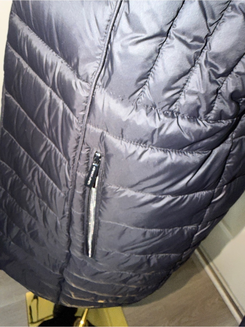 Michael Kors Black Quilted Down-Fill Jacket - Picture 4 of 9